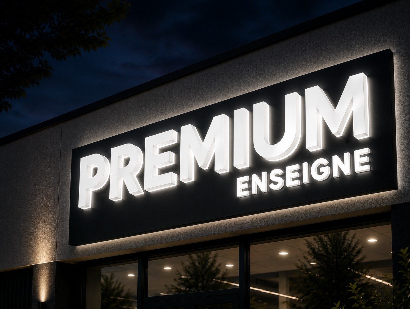 Enseigne Lettres Plexi / PMMA Full Éclairage — visuel 2