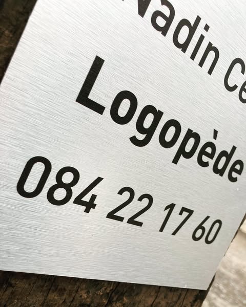 Panneau Alu type dibond, brossé — visuel 5